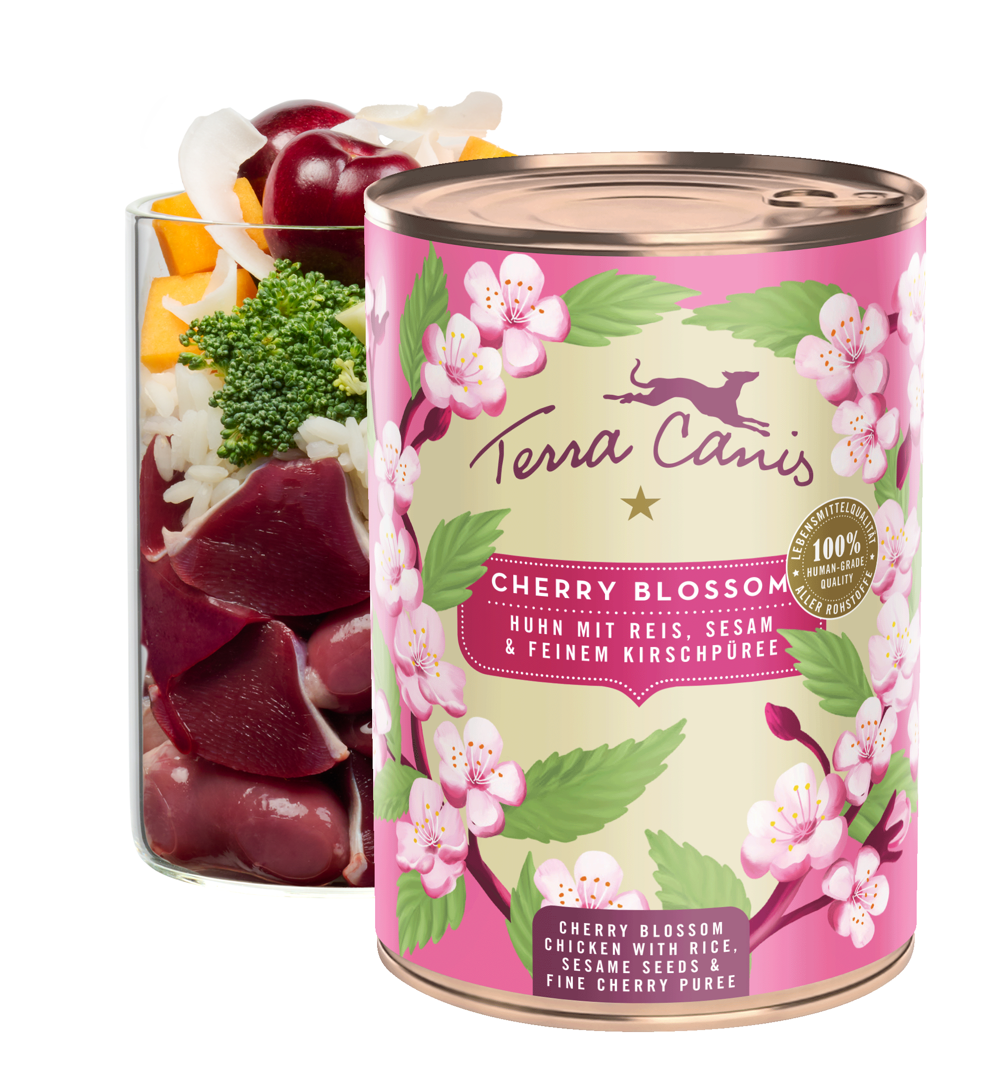 Cherry Blossom: pollo con riso, sesamo e una delicata purea di ciliegie
