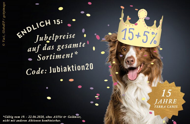 Jetzt 15+5% zum 15-jährigen Jubiläum abstauben