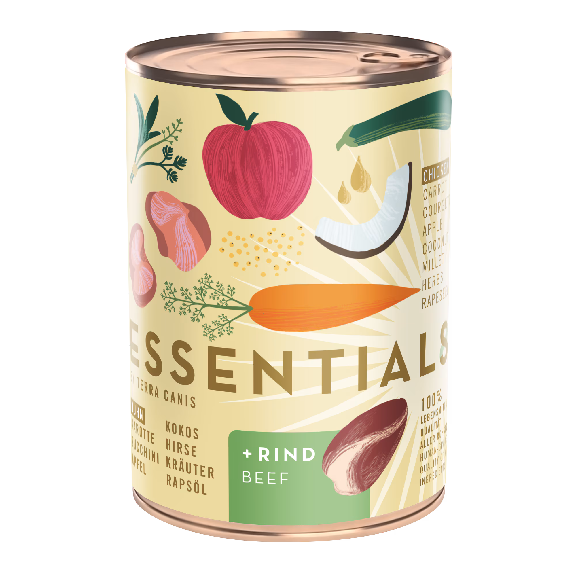 Huhn und Rind