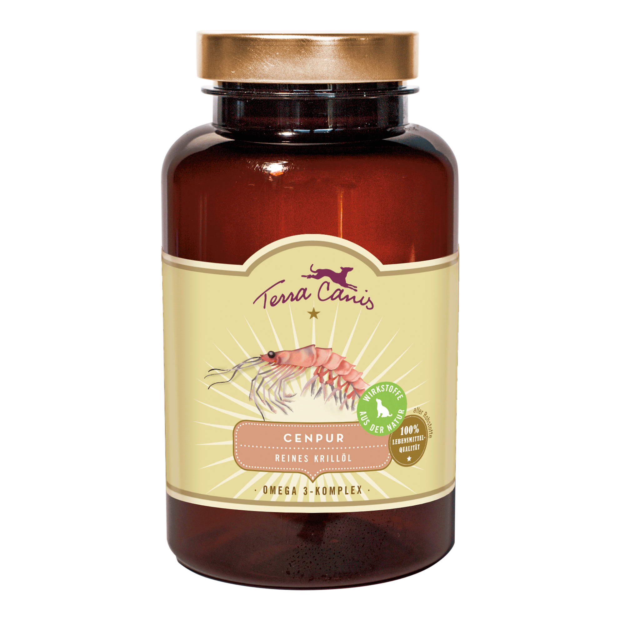 Terra Canis Cenpur Complesso di Omega 3 – Puro olio di krill
