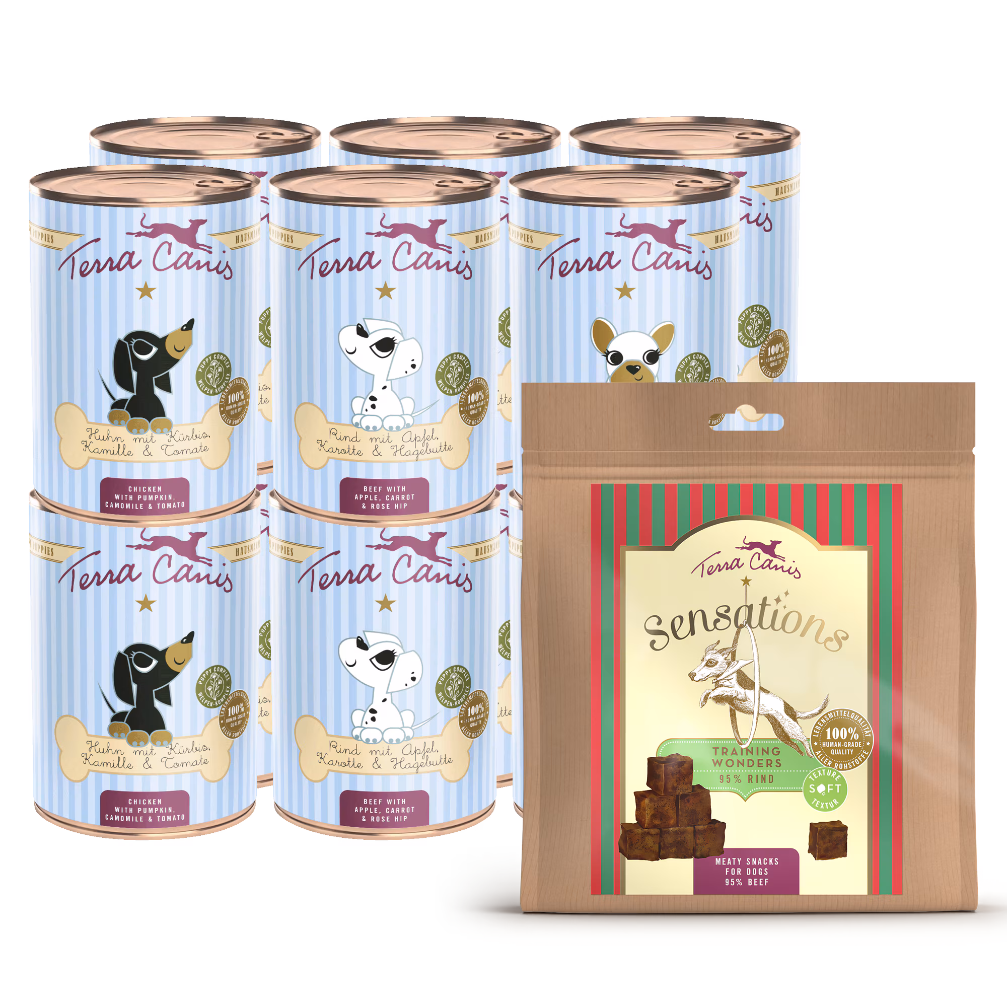 Paquete gourmet M - 12x 400g