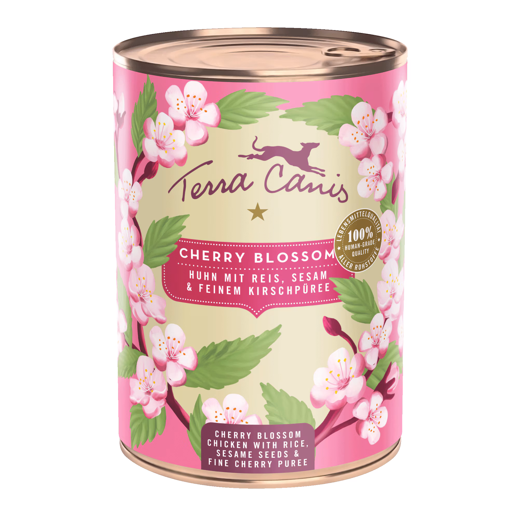 Cherry Blossom: chicken with rice, sesame seeds and fine cherry puree