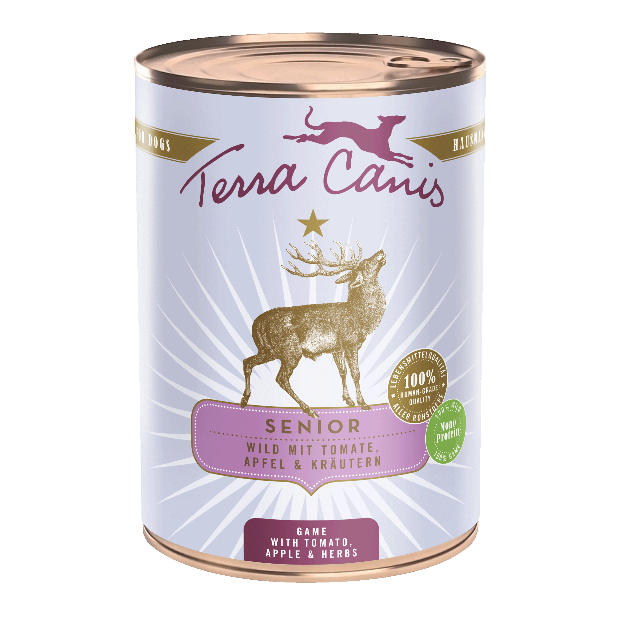 Terra Canis Senior | Wild mit Tomate, Apfel und Gesundheitskräutern 400g