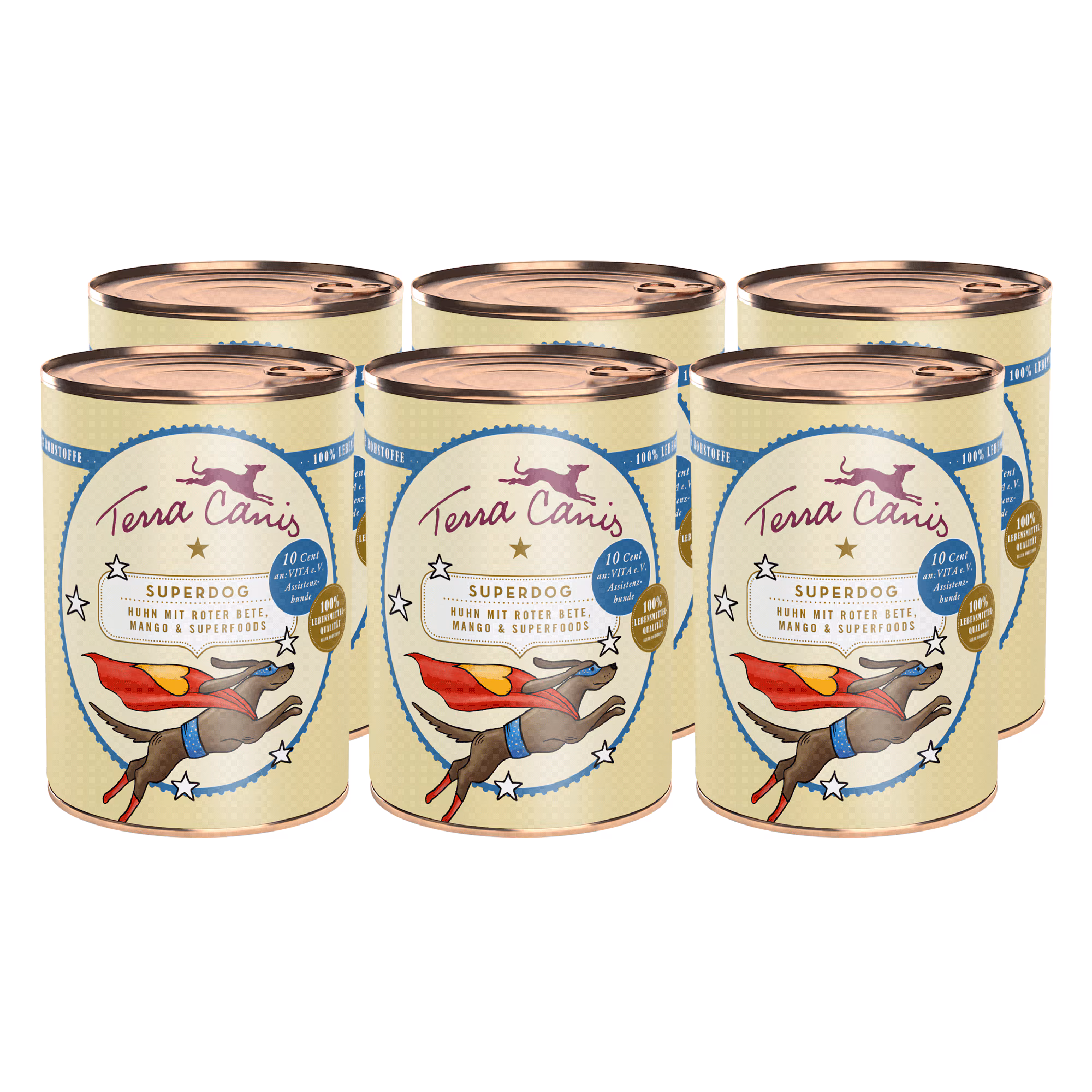 Superdog – Poulet avec betterave, mangue et superfoods