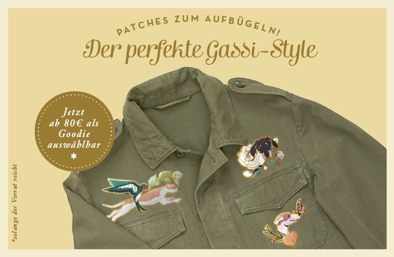 Unsere Patches zum Aufbügeln
