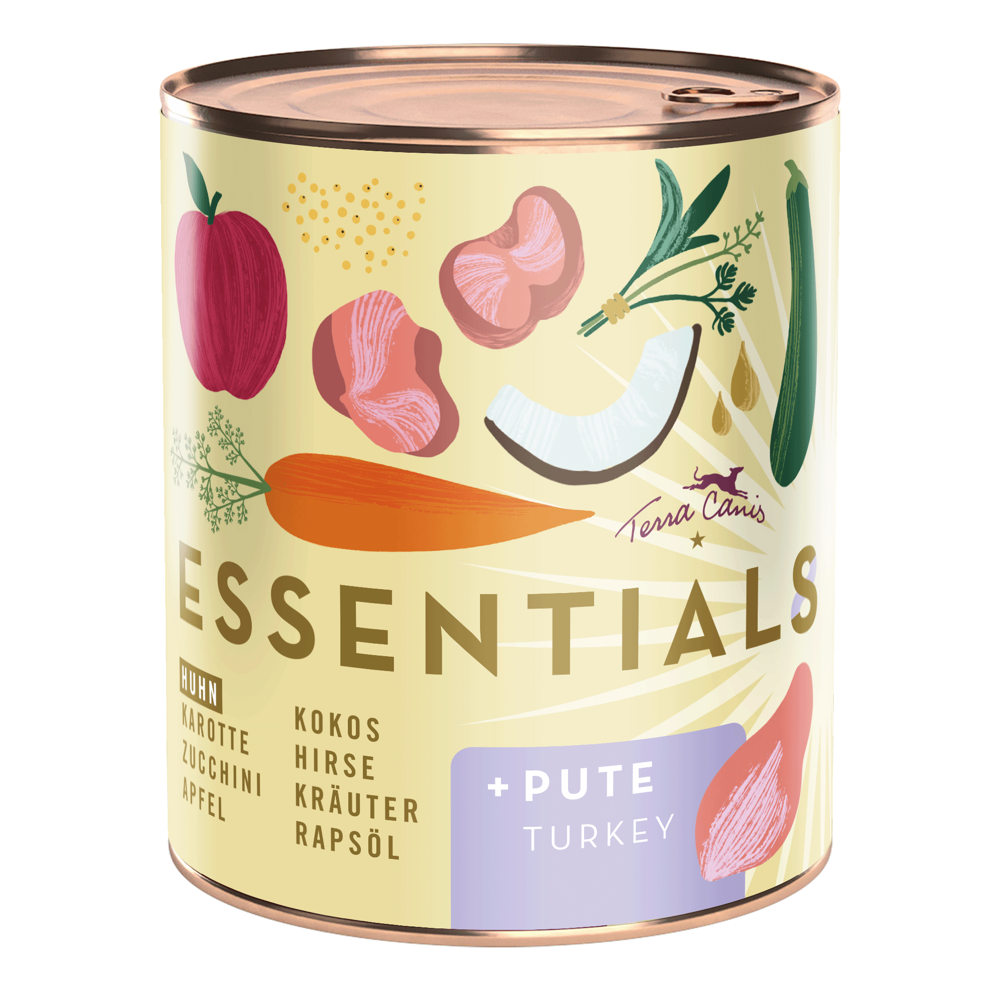 Terra Canis Essential 8 | Huhn und Pute 780g