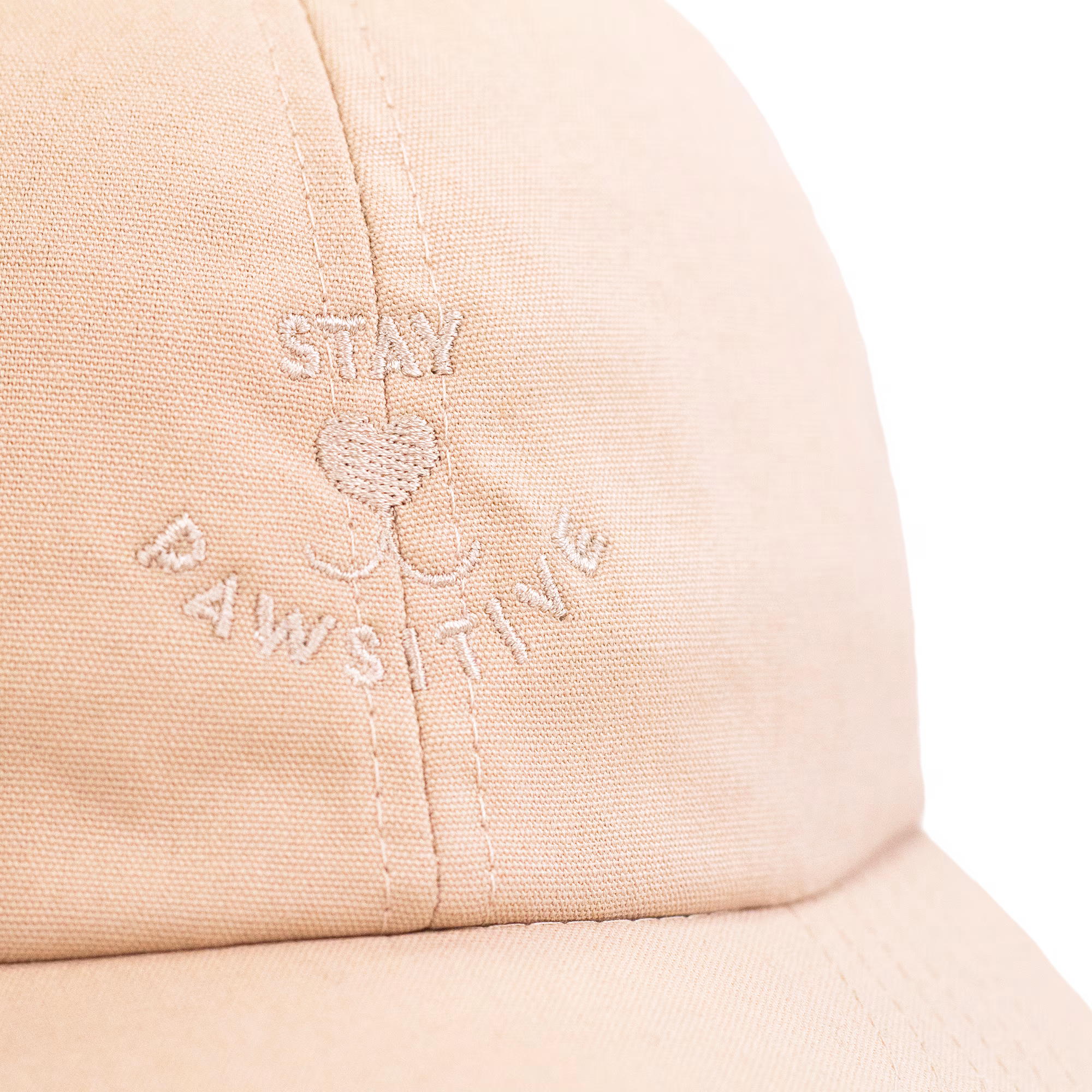 Terra Canis Cap Sand "Stay Pawsitive"