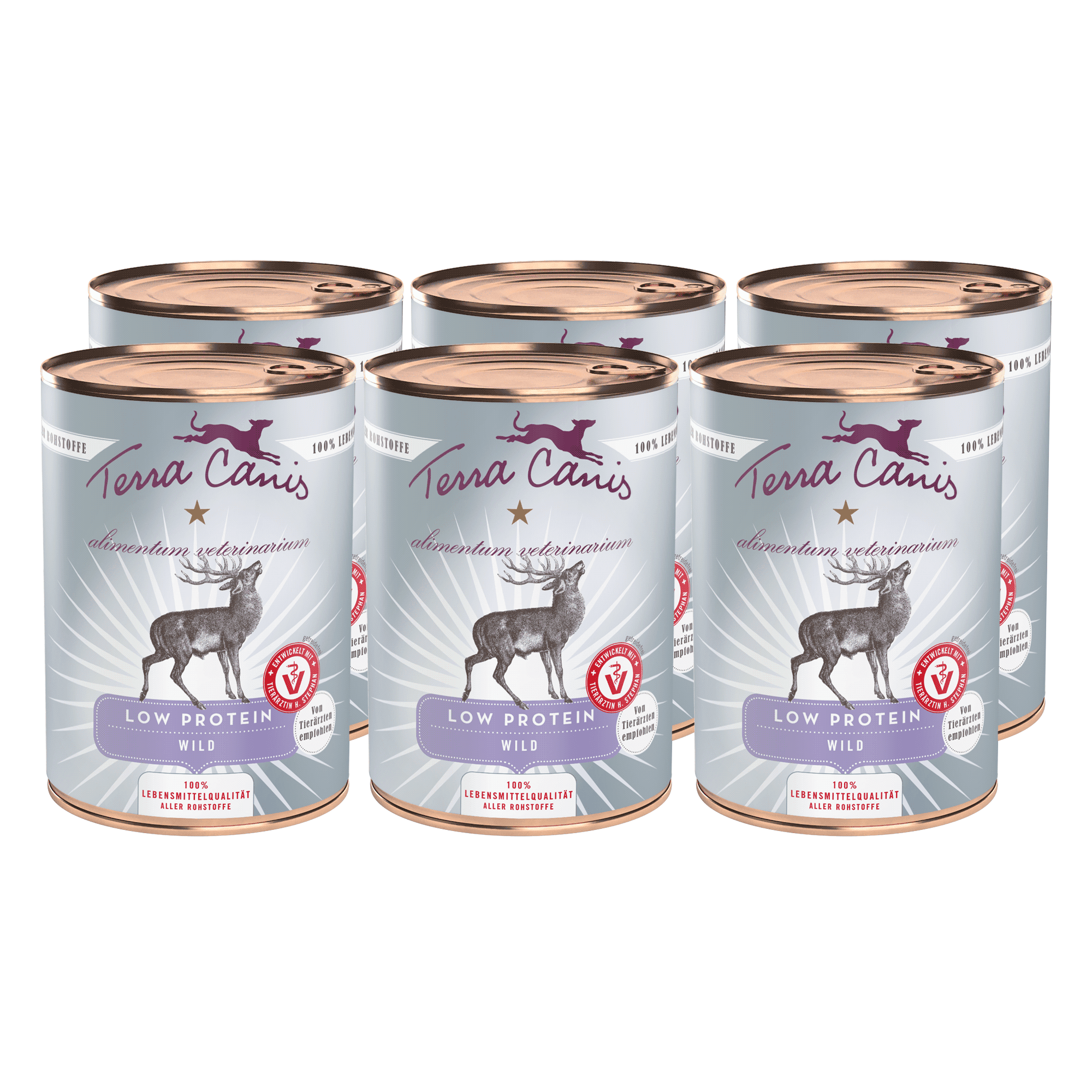 Terra Canis Low Protein | Wild 6x 400g