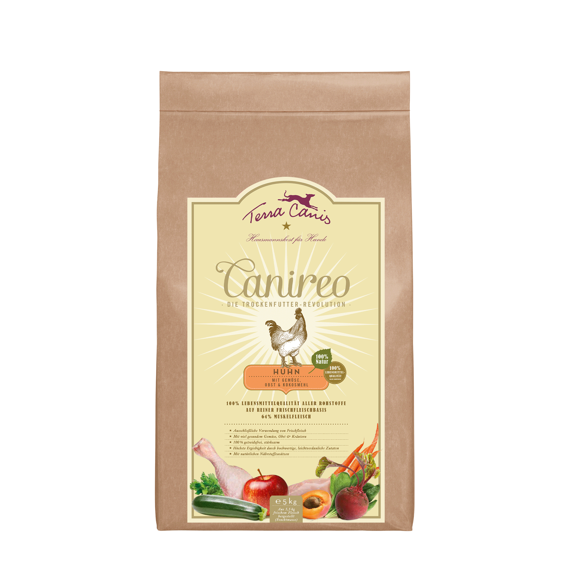 Terra Canis Canireo | Trockenfutter – Huhn 5kg