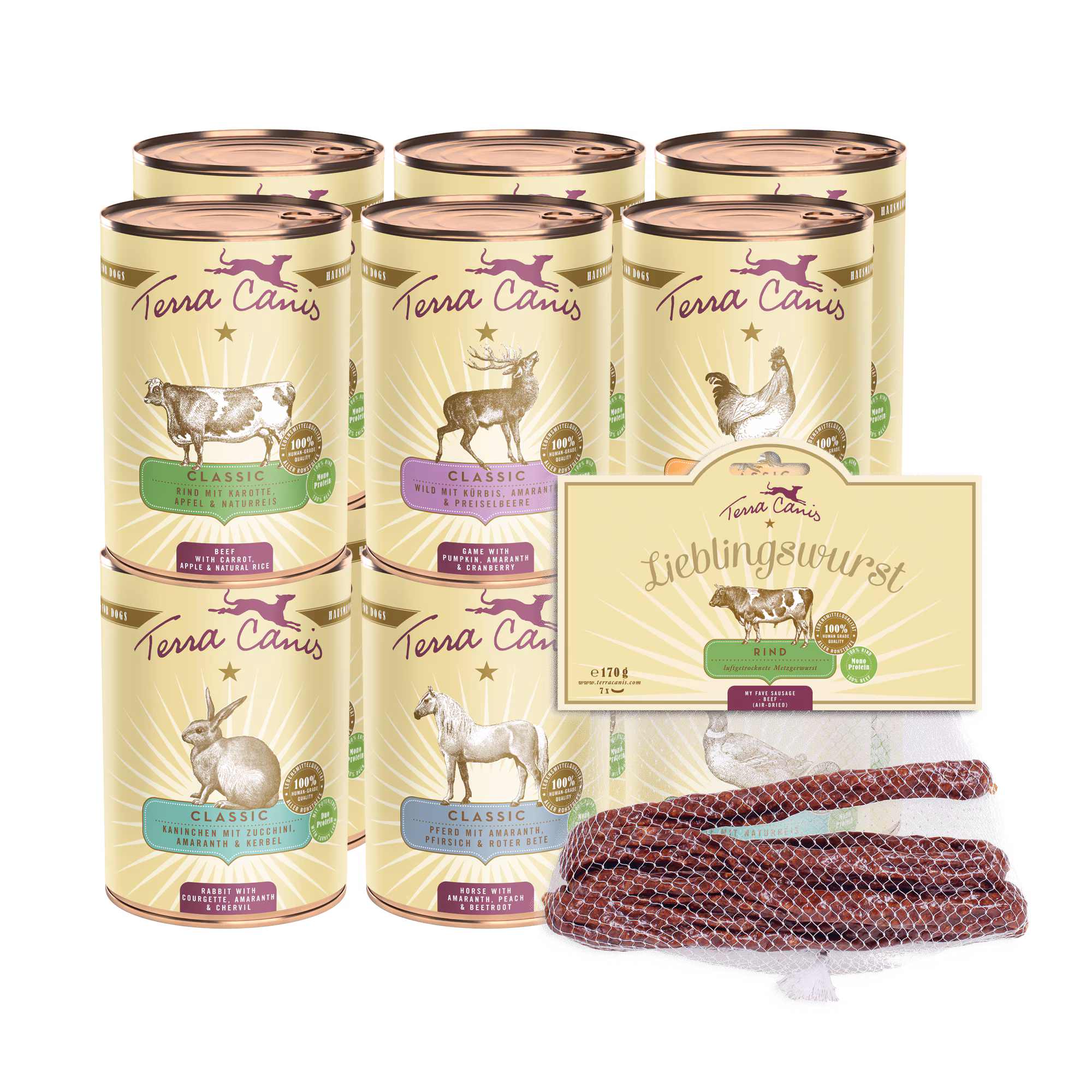 Gourmetpaket M - 12x 400g