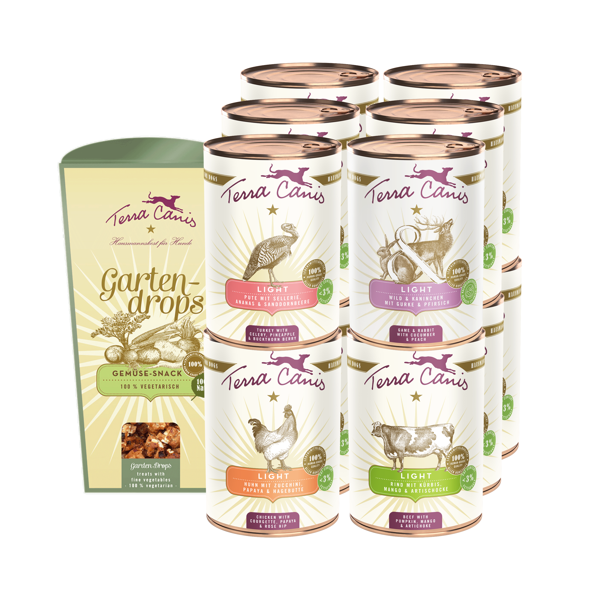 Gourmetpaket M - 12x 400g