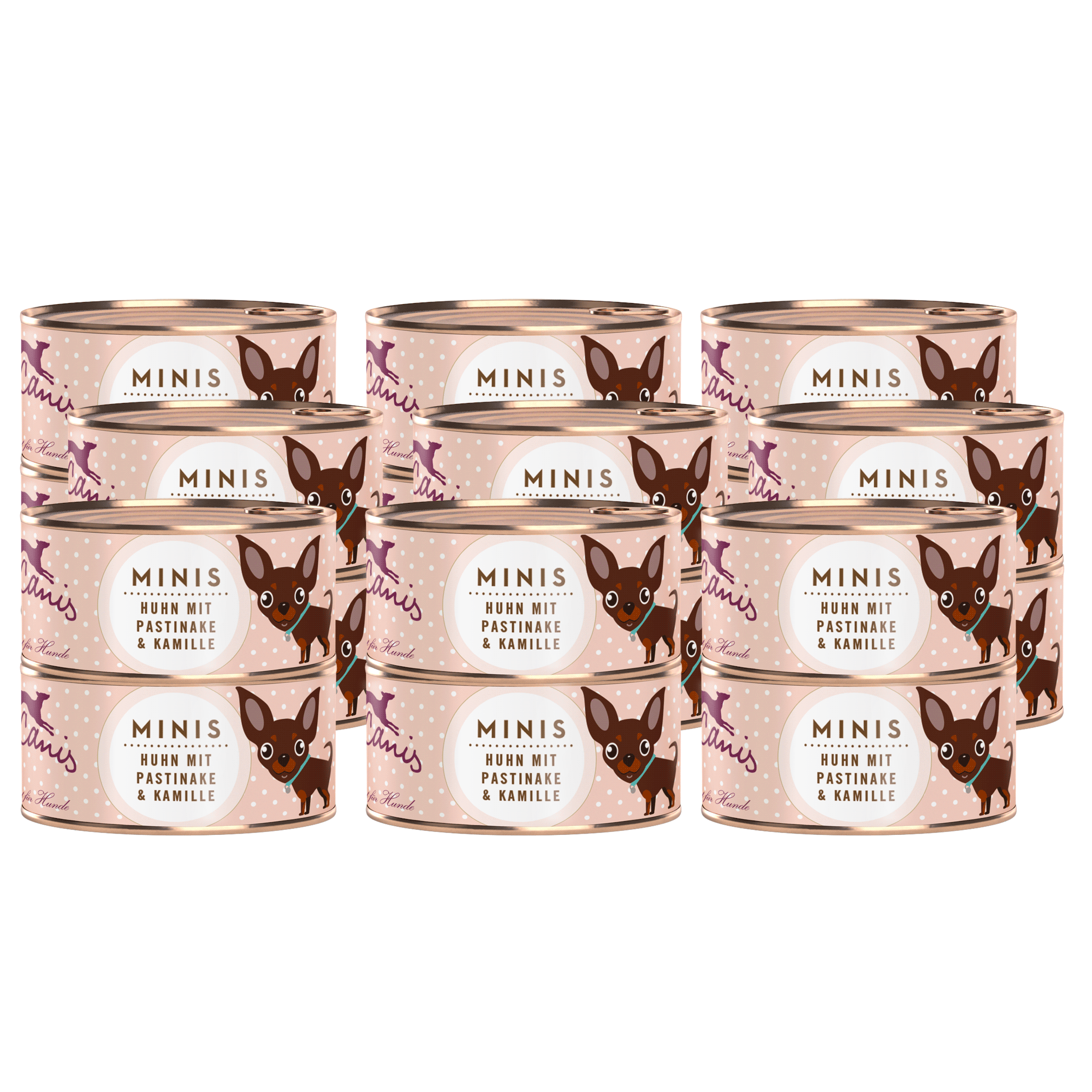 Terra Canis Minis | Huhn mit Pastinake und Kamille 18x 100g