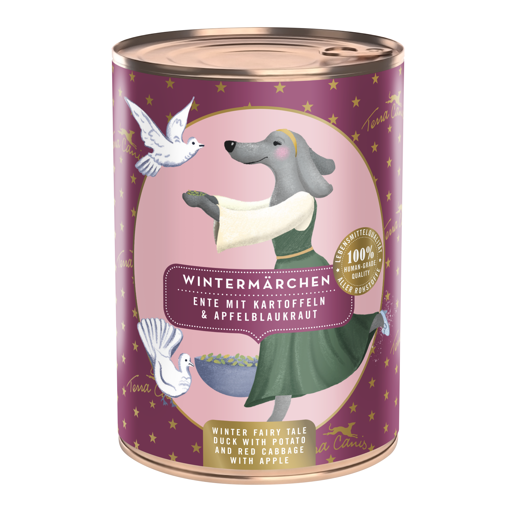Wintermärchen - Ente mit Kartoffel und Apfelrotkohl