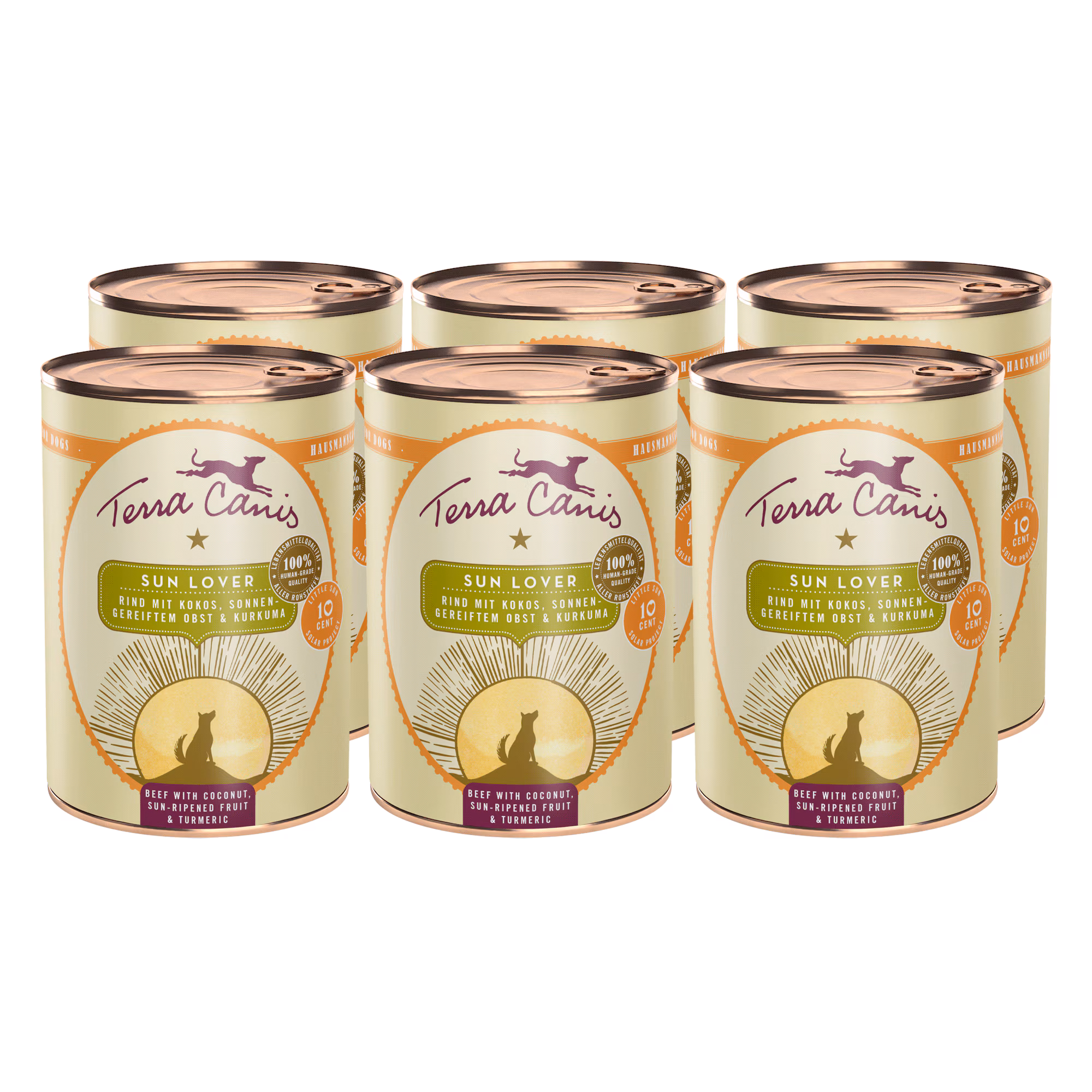 Sun Lover – Manzo con cocco, frutta maturata al sole e curcuma Sun Lover – Manzo con cocco, frutta maturata al sole e curcuma