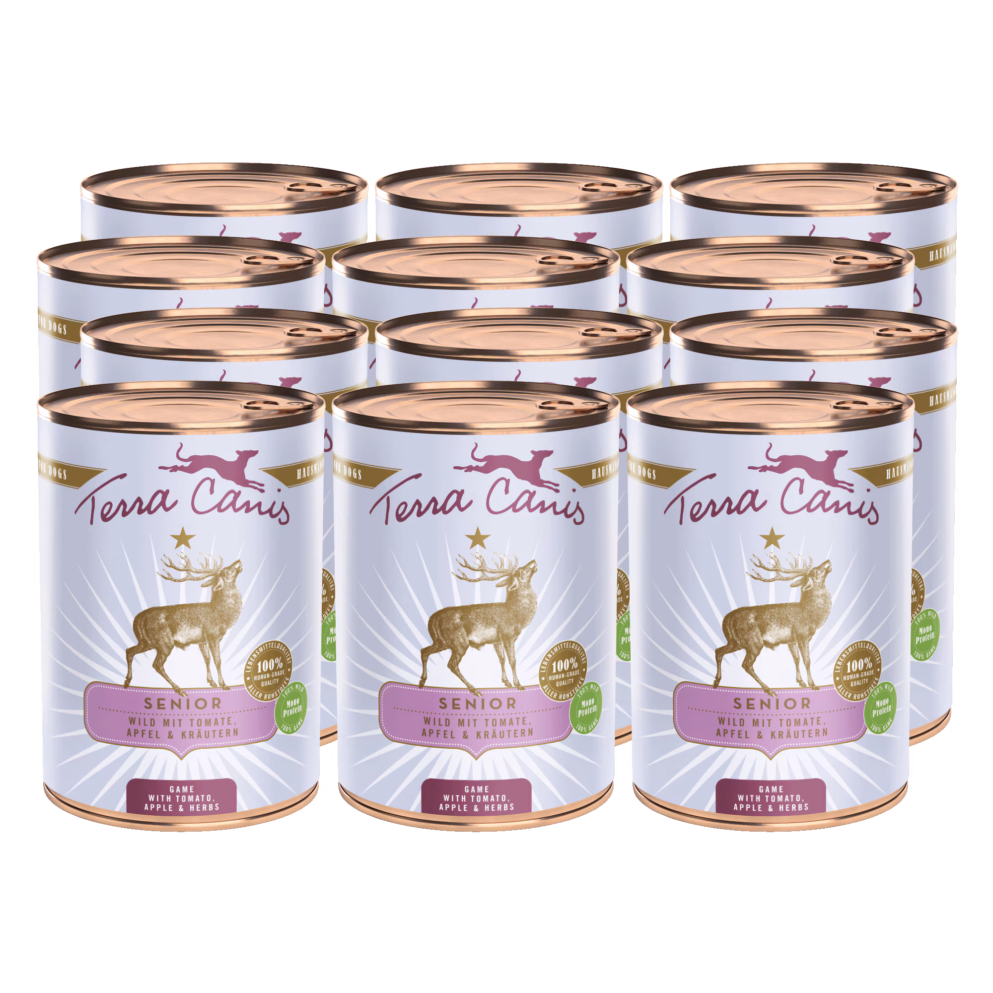Venado con tomate, manzana y hierbas medicinales