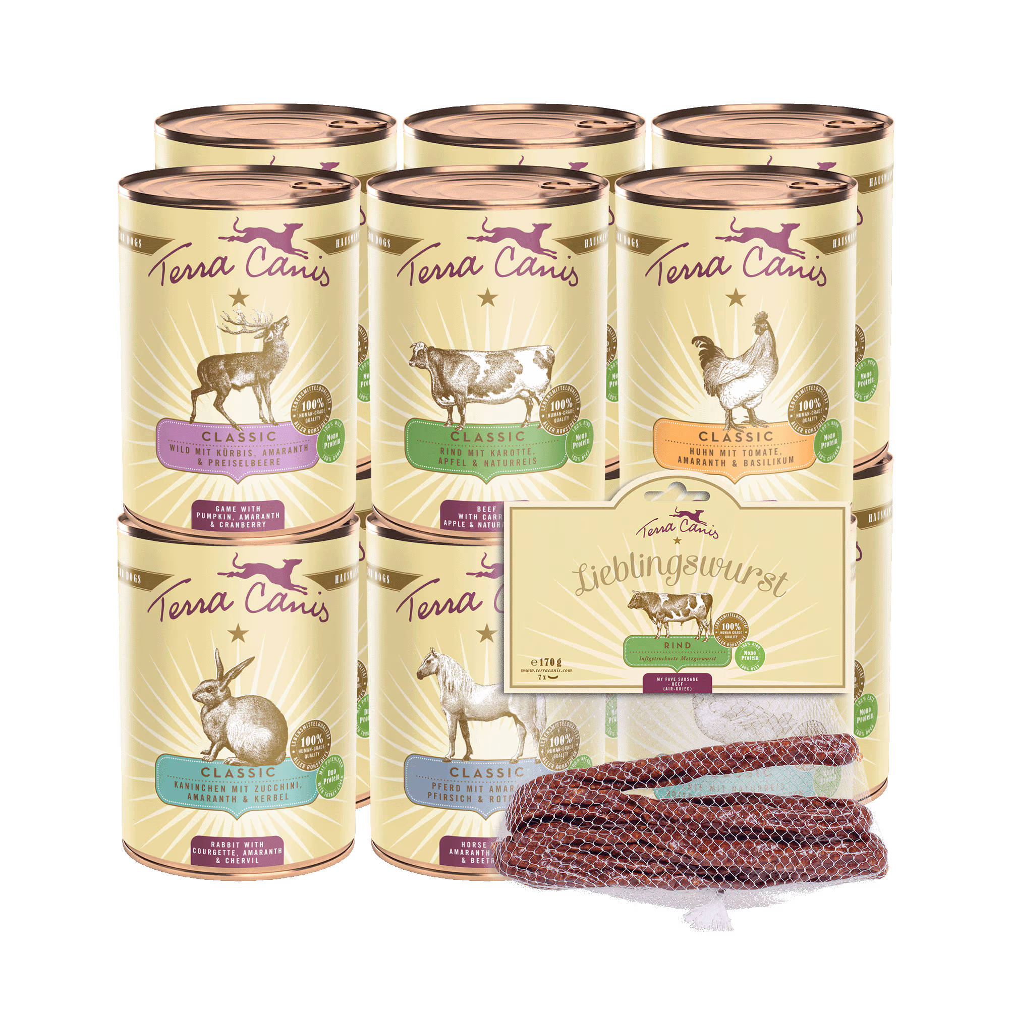 Gourmetpaket M - 12x 400g