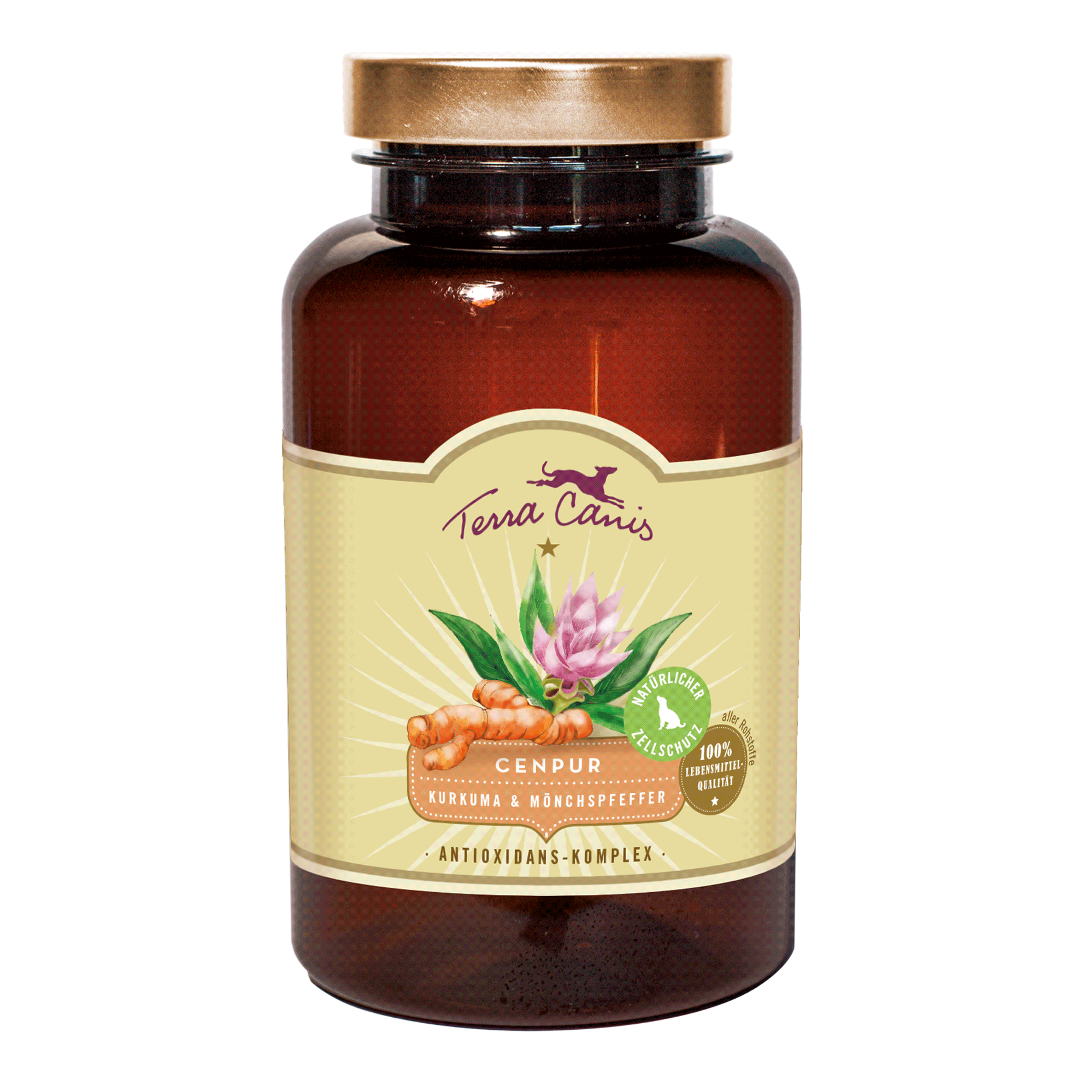 Terra Canis Cenpur | Antioxidans-Komplex – Kurkuma und Mönchspfeffer