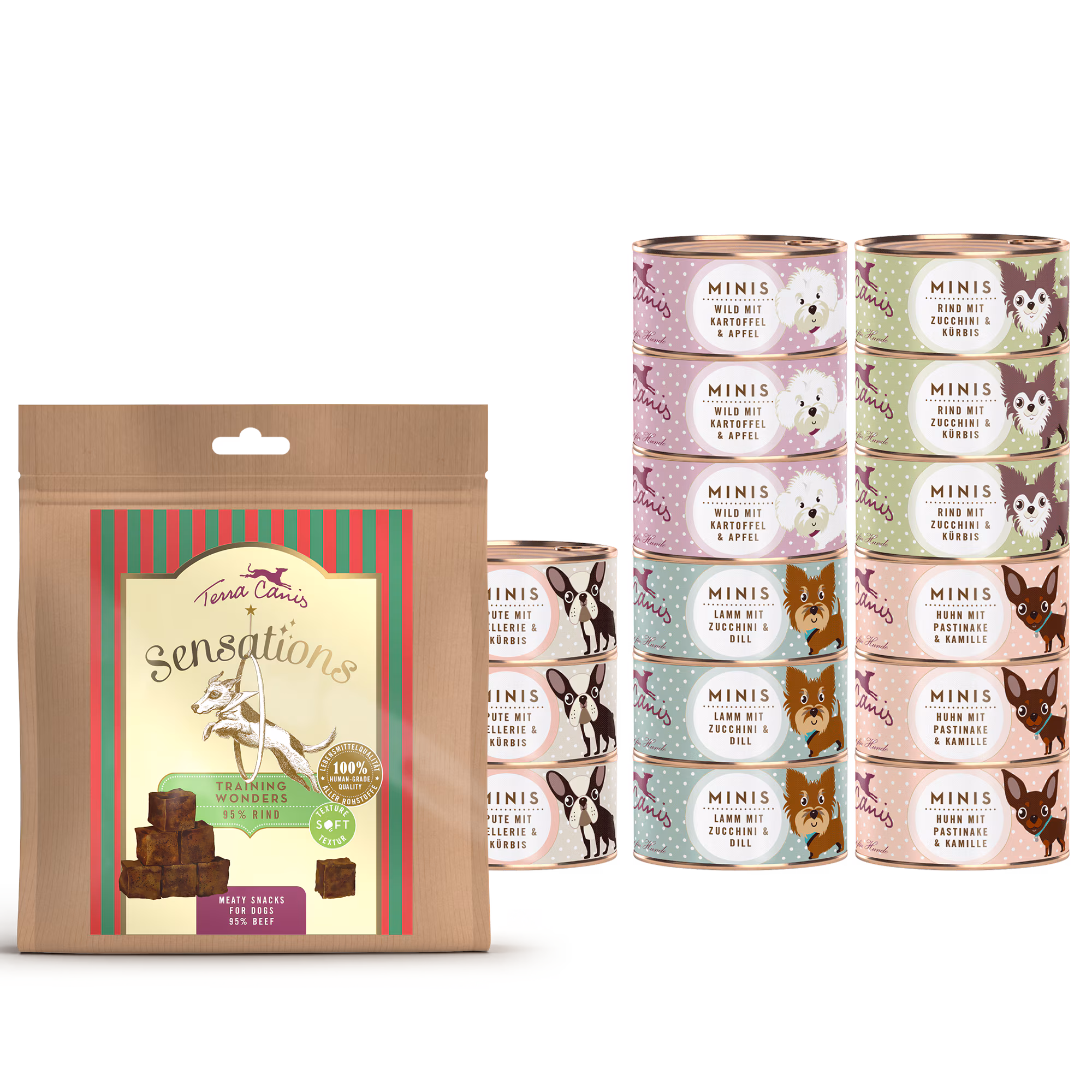 Paquet gourmet - 15x 100g