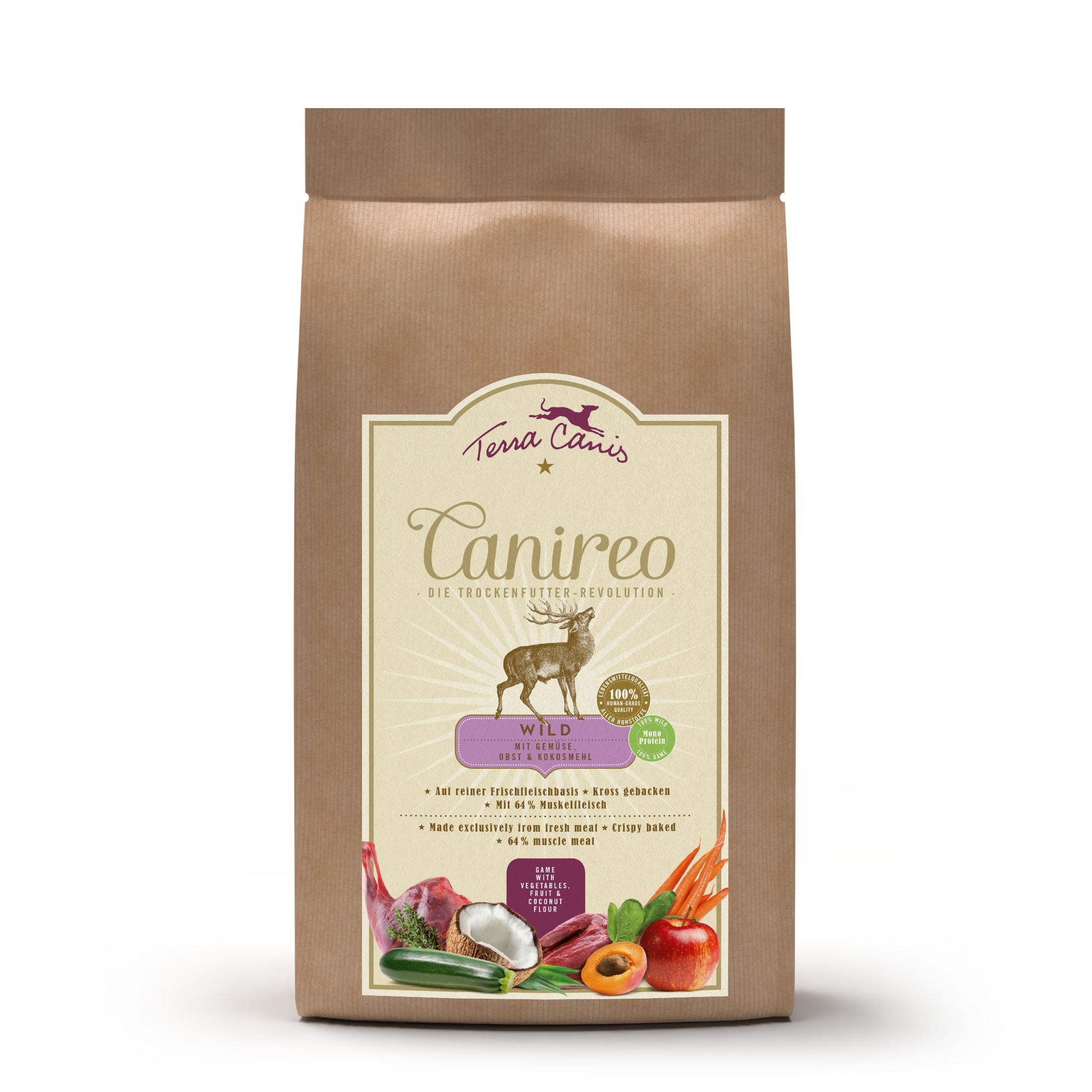 Terra Canis Canireo Trockenfutter  Wild