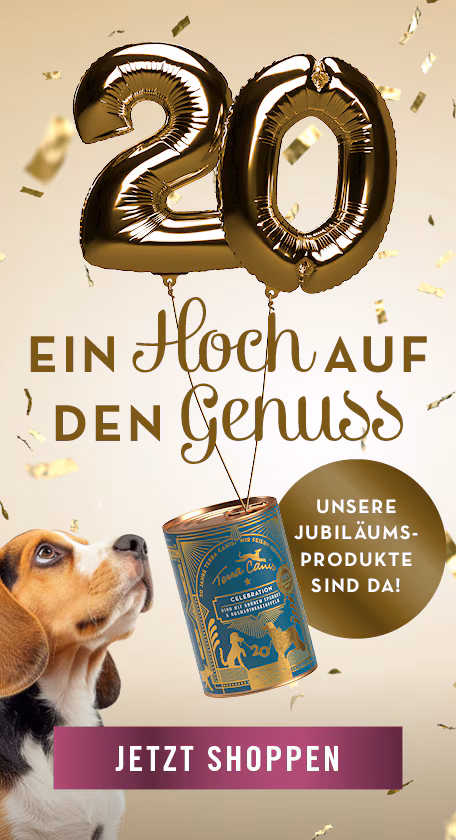 Hundefutter 20 Jahre Terra Canis