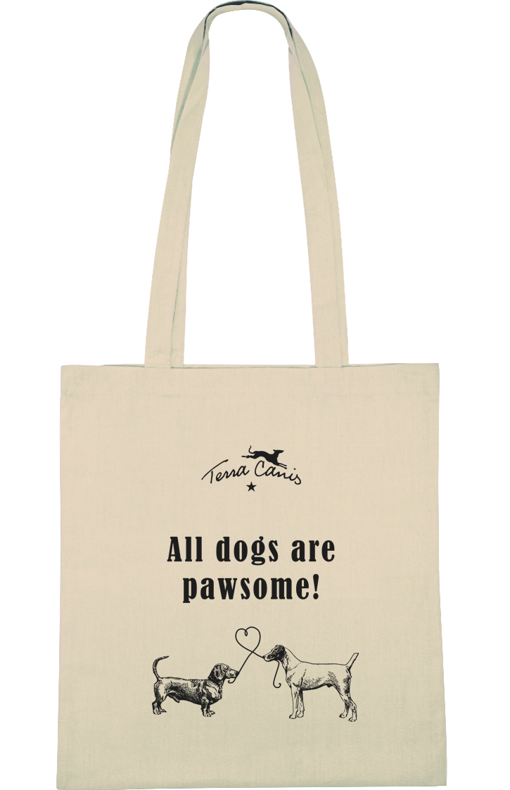 Terra Canis | Baumwolltasche All Dogs are Pawsome
