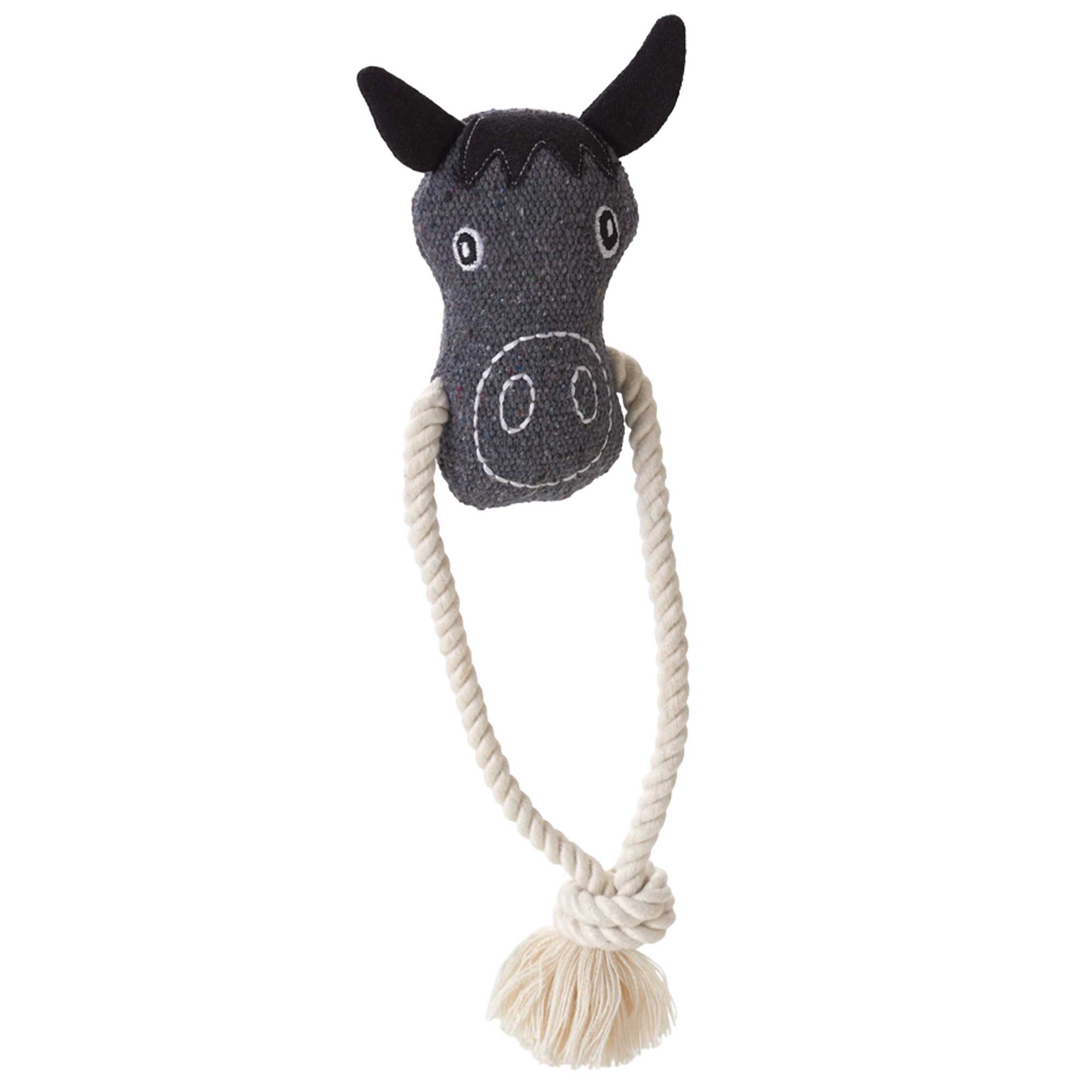 Gioco per cani NEBRASKA Animali della fattoria con corda, cavallo
