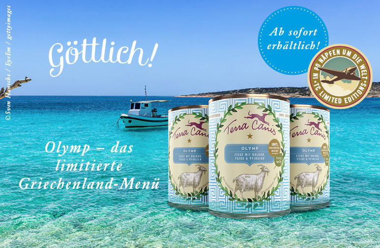 Neu: Unser Olymp-Menü