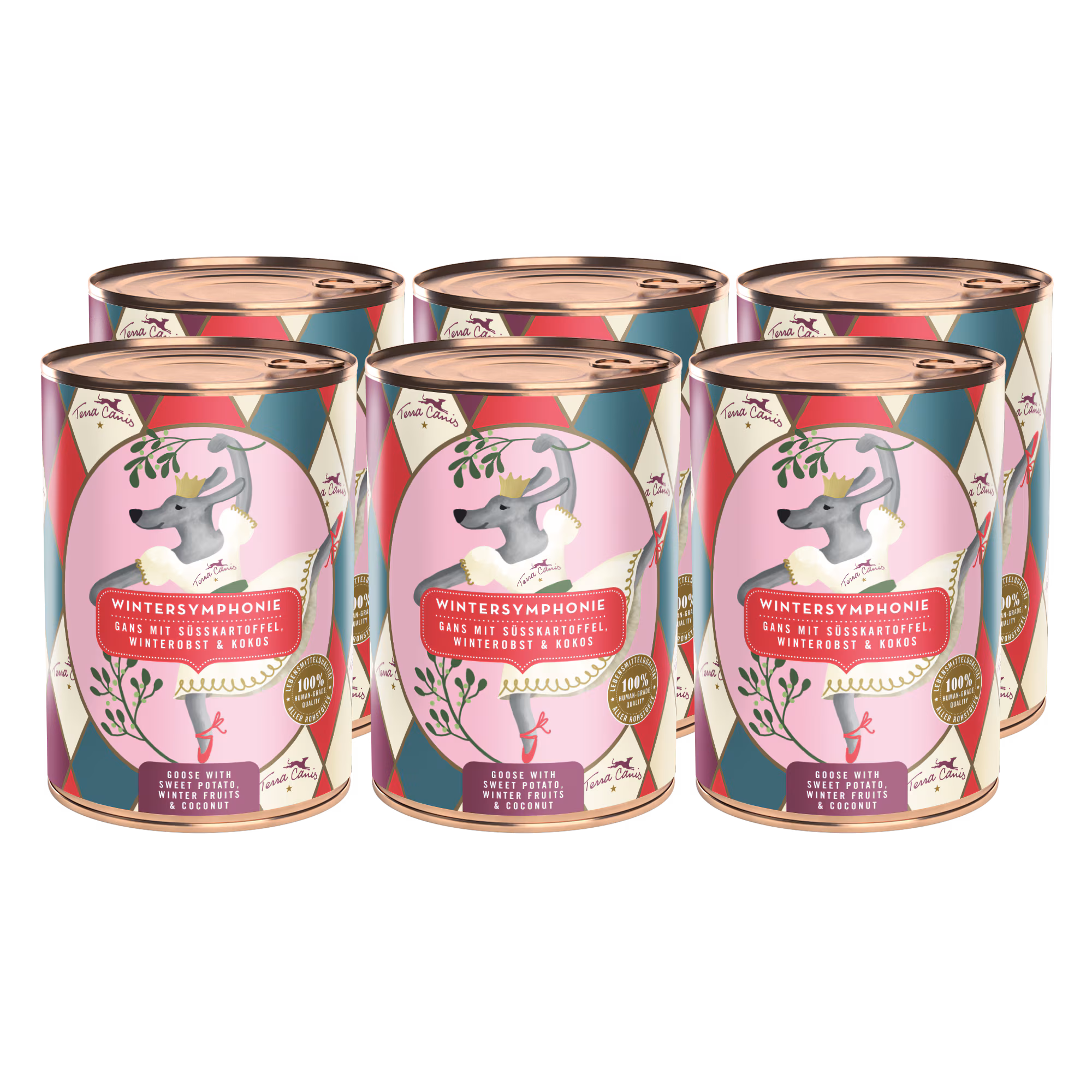 Wintersymphonie - Gans mit Süßkartoffel, Winterobst und Kokos Wintersymphonie - Gans mit Süßkartoffel, Winterobst und Kokos