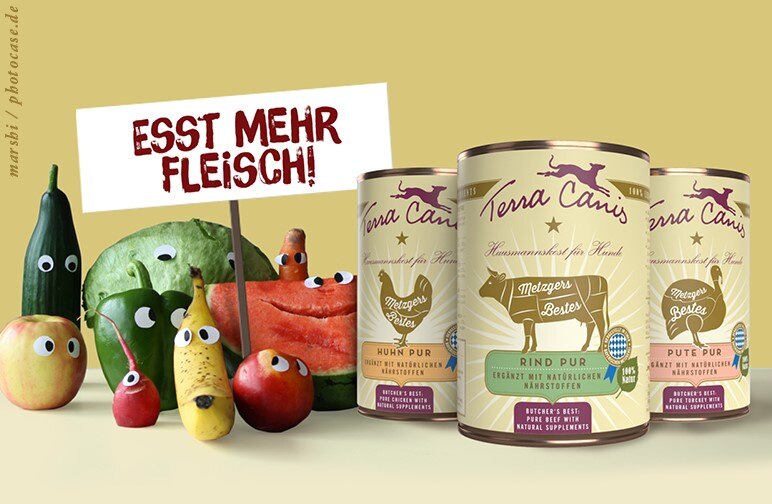 Jetzt bei Terra Canis: Fleisch pur!