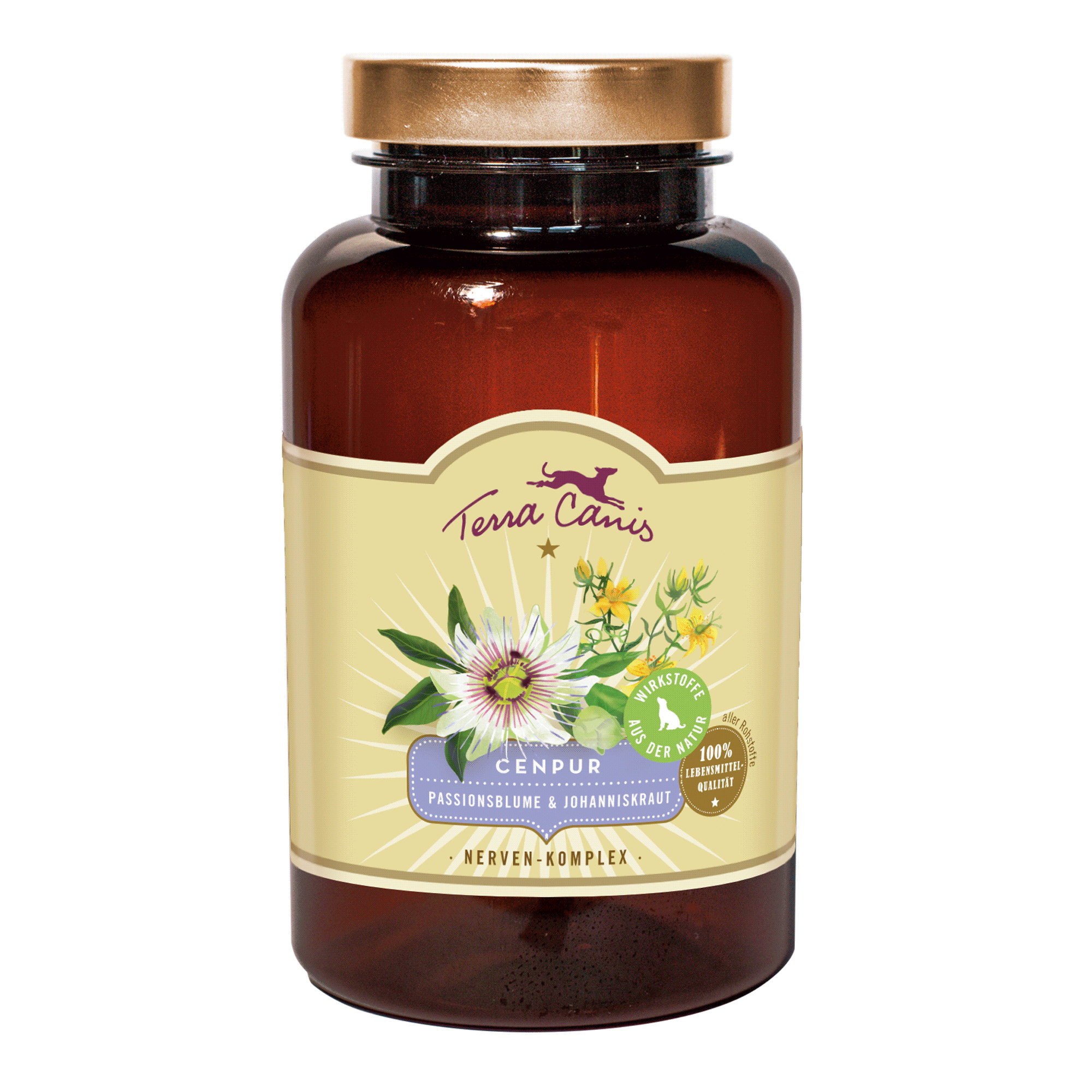 Terra Canis Cenpur | Nerven-Komplex – Passionsblume und Johanniskraut