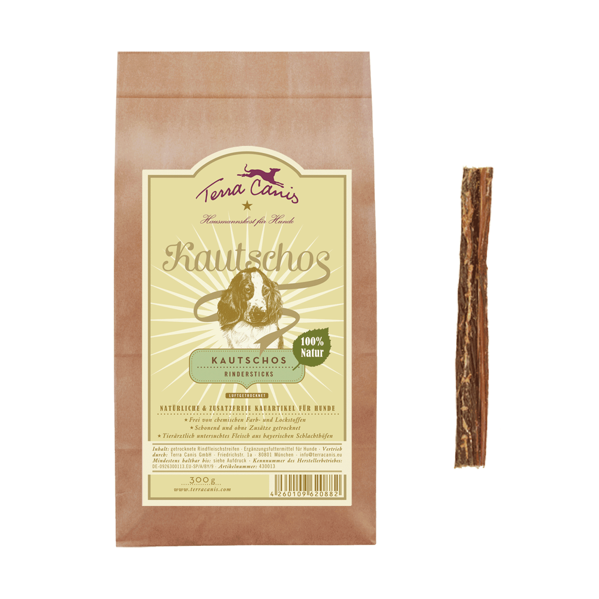 Terra Canis Kautschos | Rindersticks