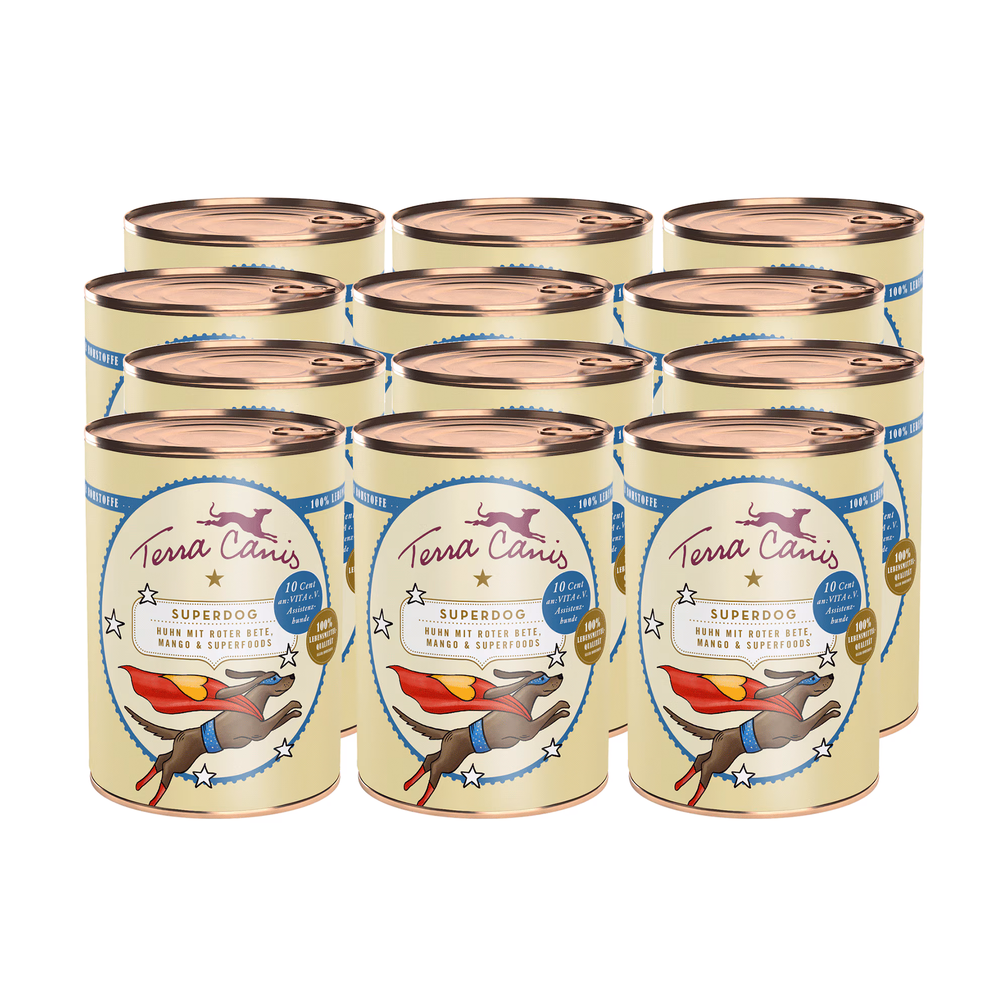Superdog – Poulet avec betterave, mangue et superfoods