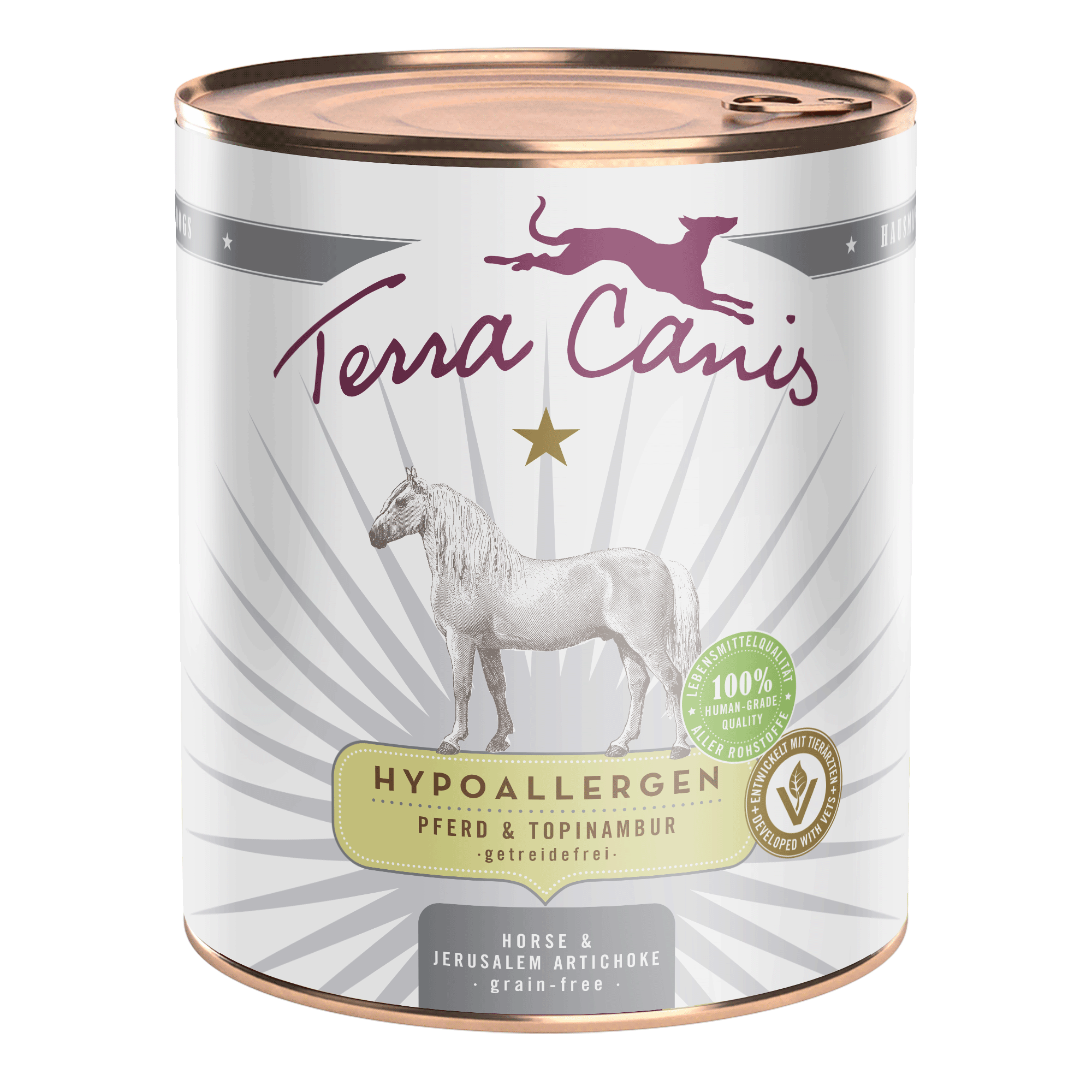 Pferd mit Topinambur