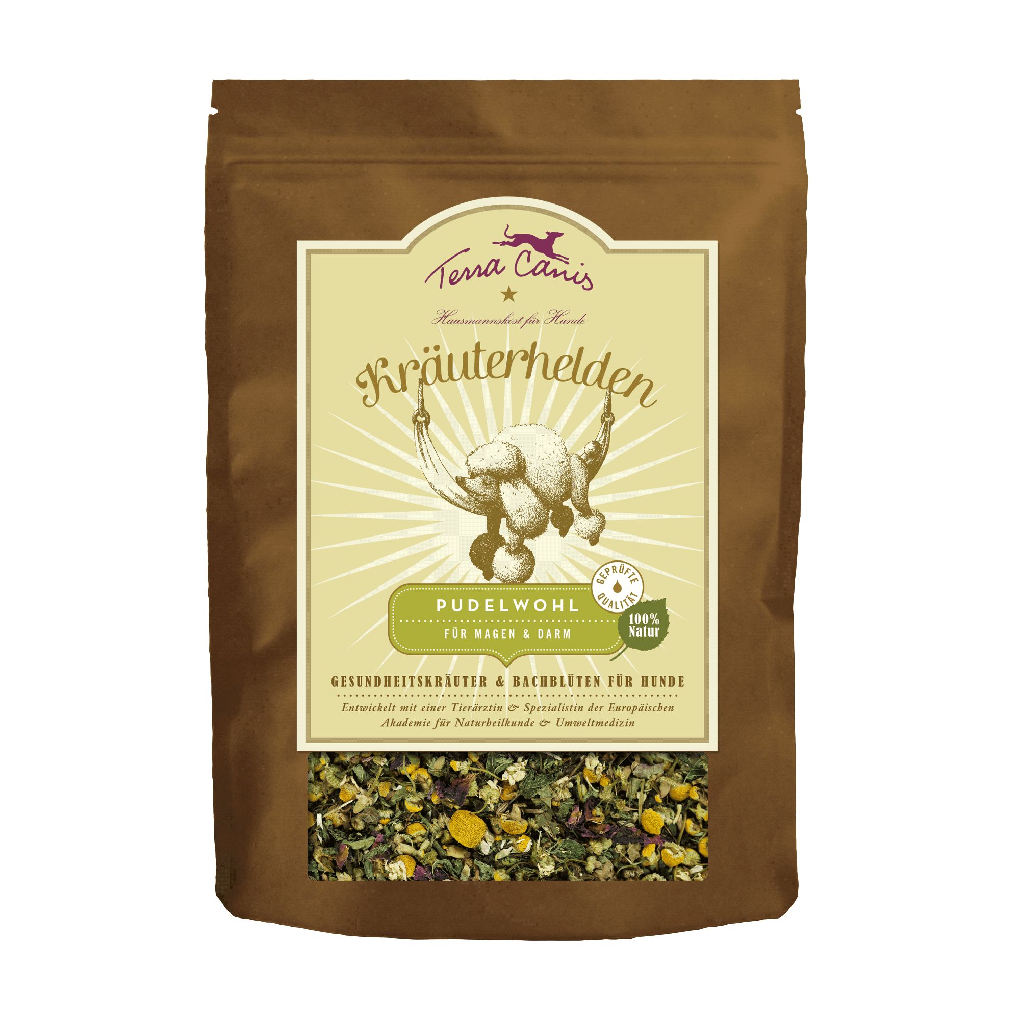 Terra Canis Kräuterhelden | Pudelwohl – für Magen und Darm