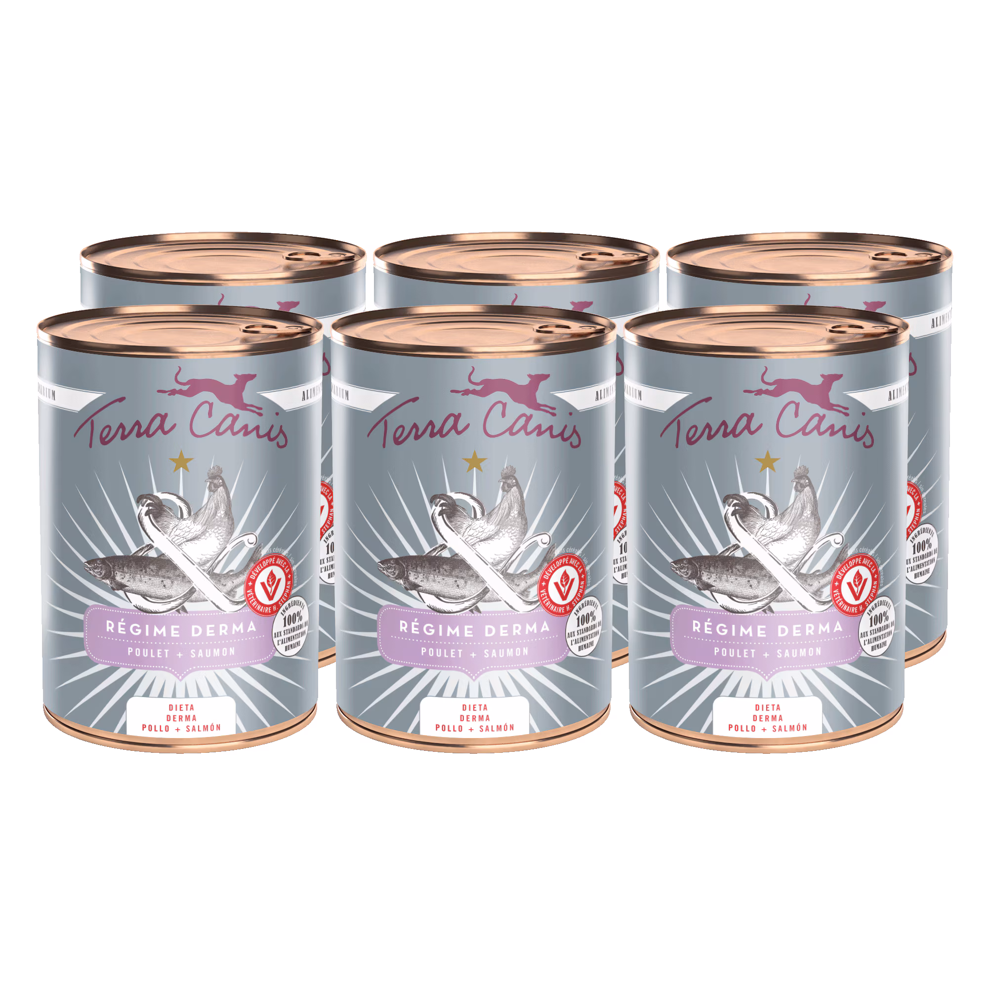 Poulet et Saumon