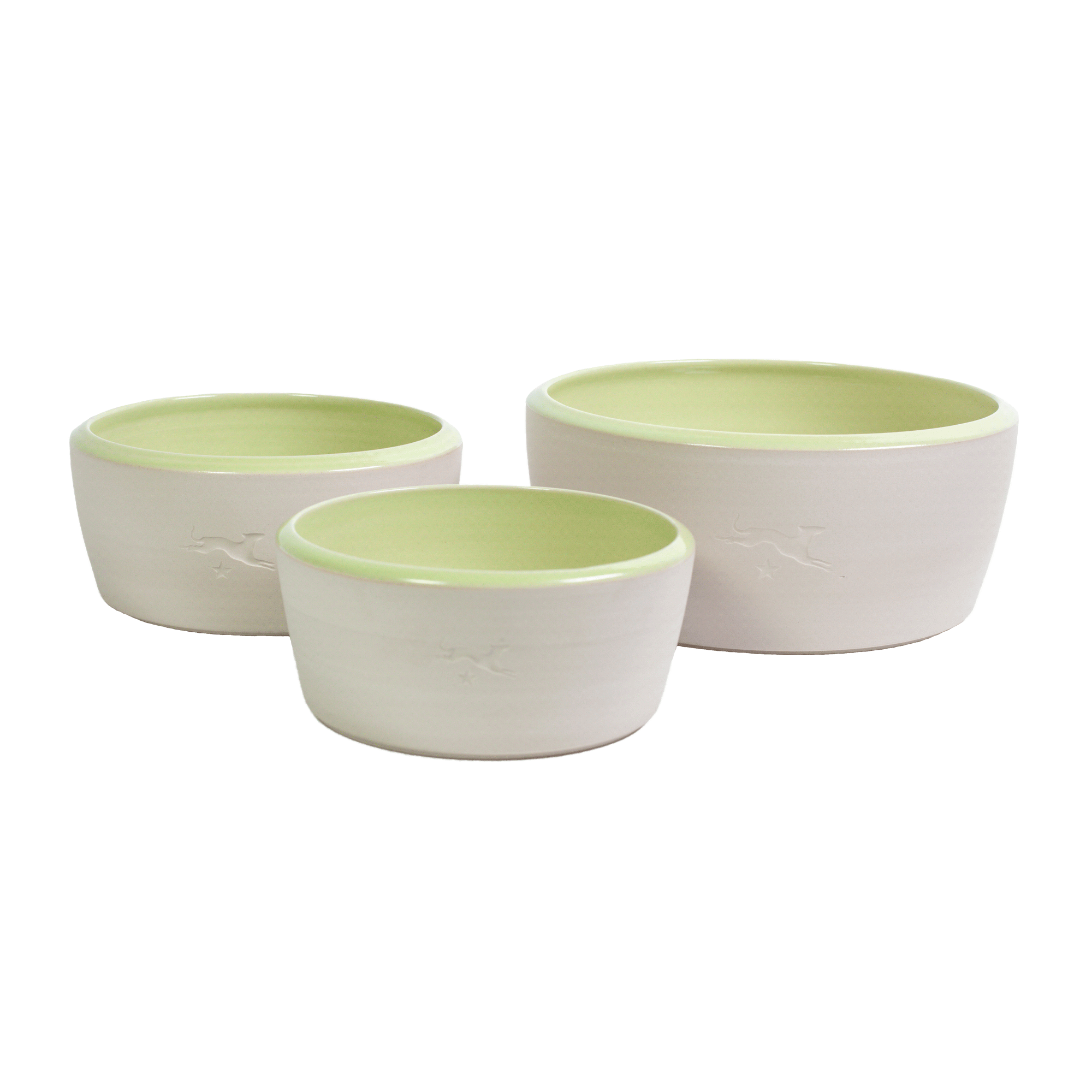 Ciotola di ceramica - verde chiaro