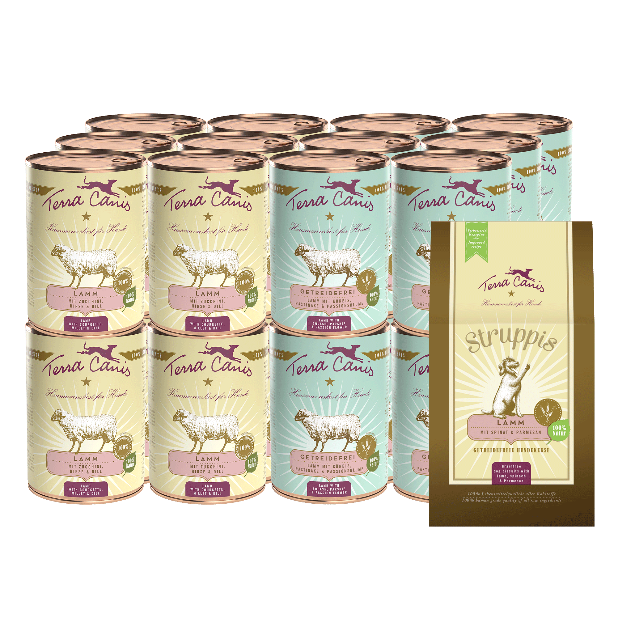 Terra Canis Classic | Gourmetpaket Lamm - 24x 400g
