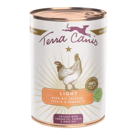 Huhn mit Zucchini, Papaya und Hagebutte