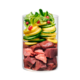 Oktoberfest Menü 2025: Kalb mit Kartoffeln & Gurke