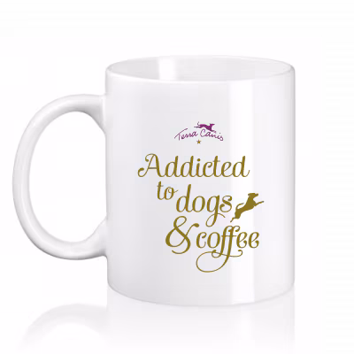 Bolsa Terra Canis "addicted to dogs & coffee"
