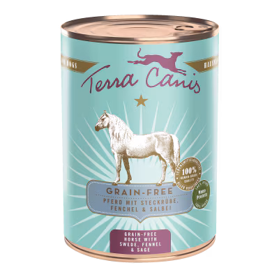 Cavallo con rutabaga, finocchio e salvia