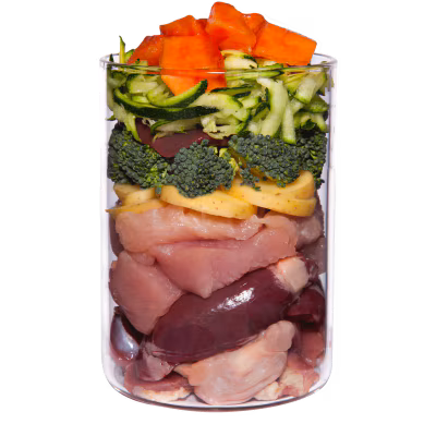 Pute mit Papaya, Brokkoli und Gesundheitskräutern